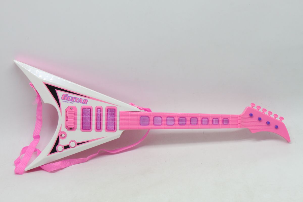Игрушка музыкальная "Music Guitar", розовая