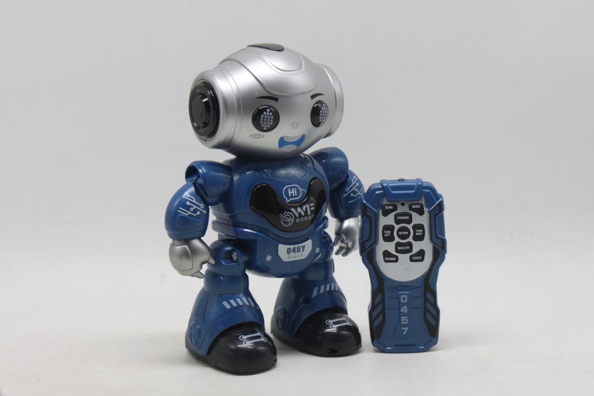 Робот музыкальный на радиоуправлении "Smart Robot" (серебристый)