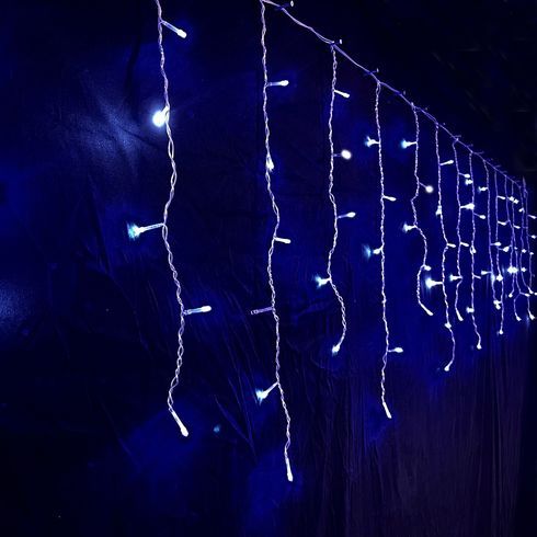 Гирлянда-штора, 330х75 см (белый свет)