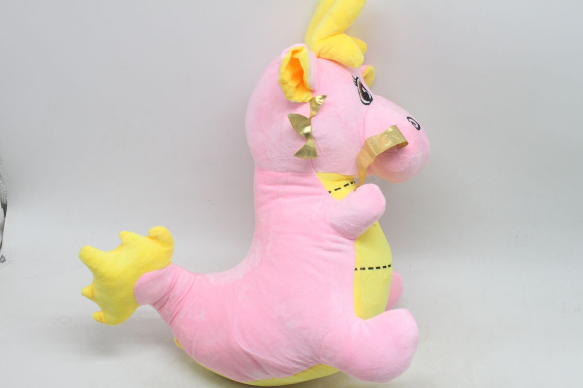 М`яка іграшка "Дракончик", рожевий (35 см. )