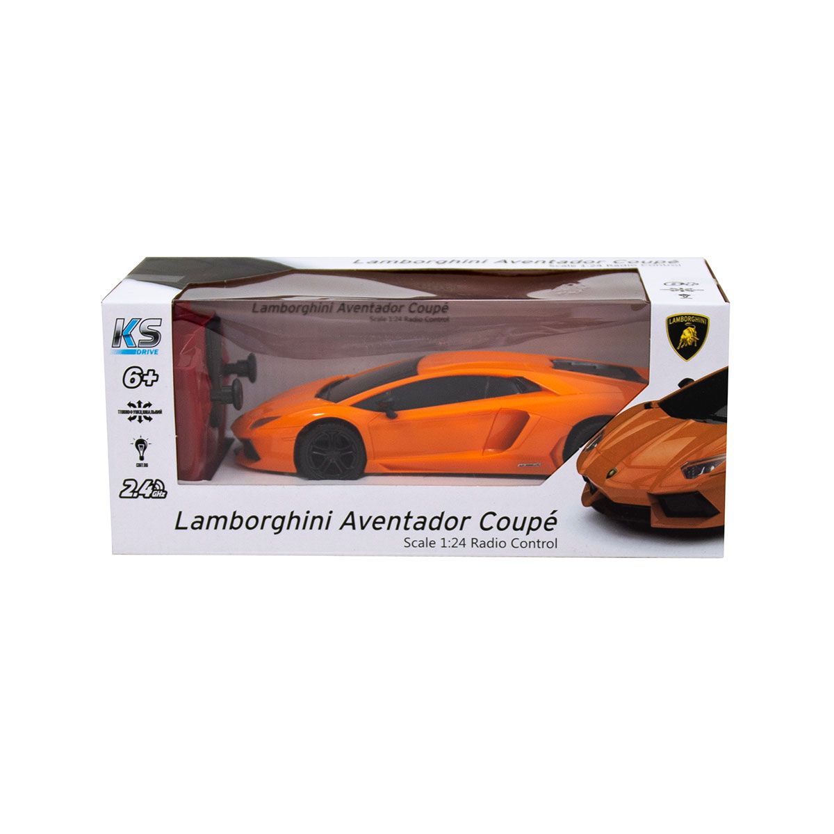 Машинка на радиоуправлении "Lamborghini Aventador LP700-4" (оранжевый)