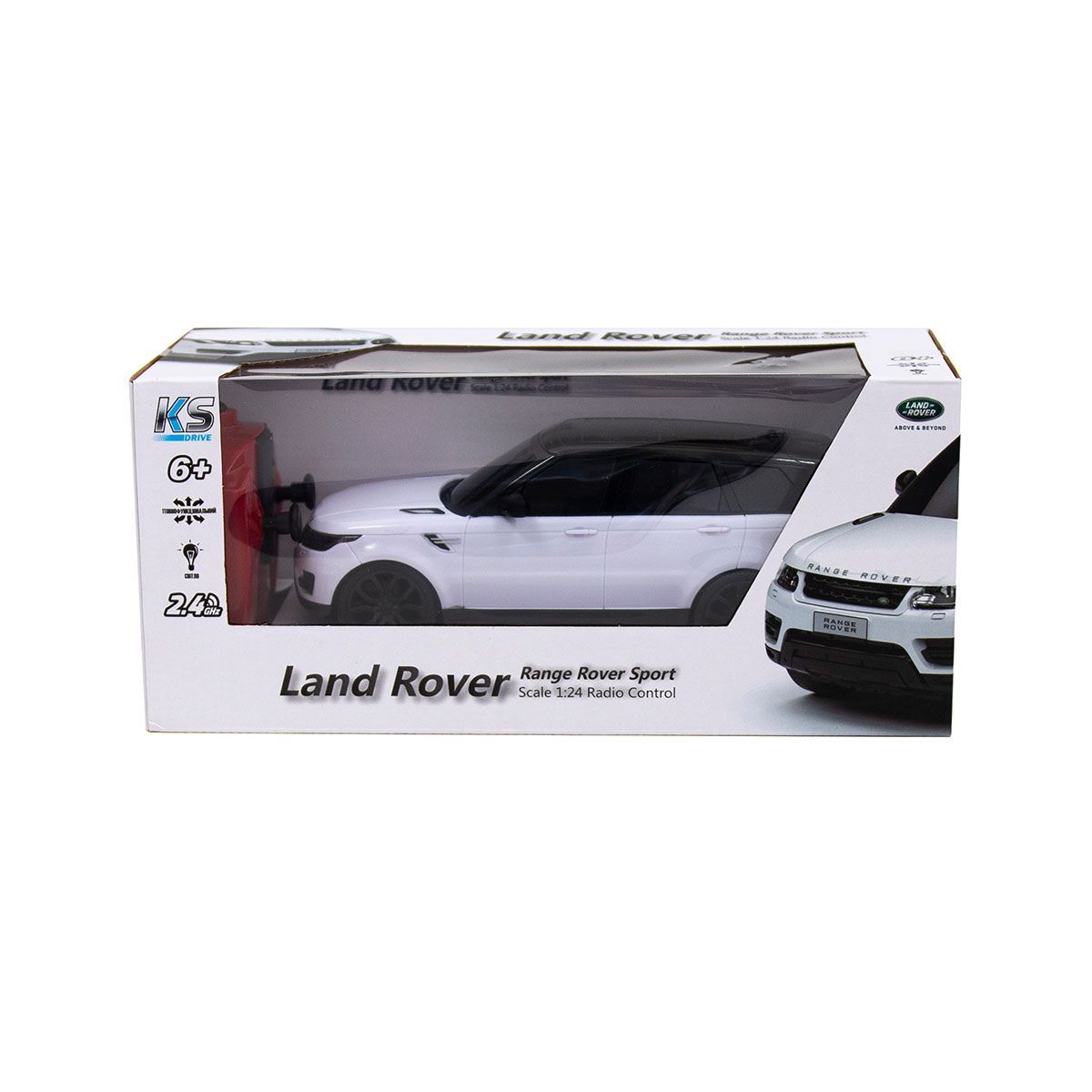 Машинка на радиоуправлении "Range Rover Sport" (белый)