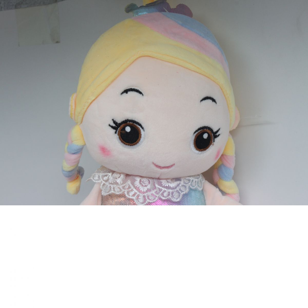 Мʼяка лялька "Аріша", рожевий (40 см)