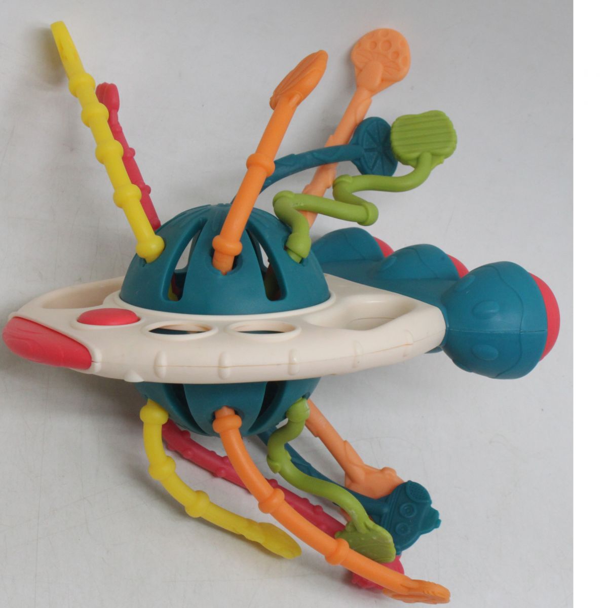 Іграшка-прорізувач "Космічний корабель" (блакитний)