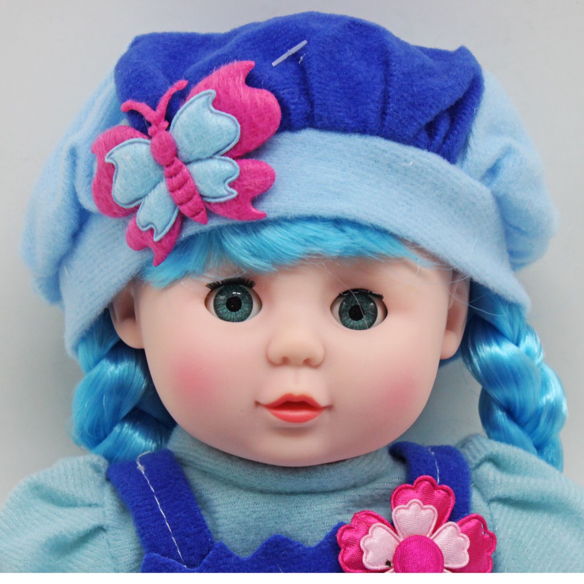 Мʼяка лялька "Lovely doll" (блакитна)