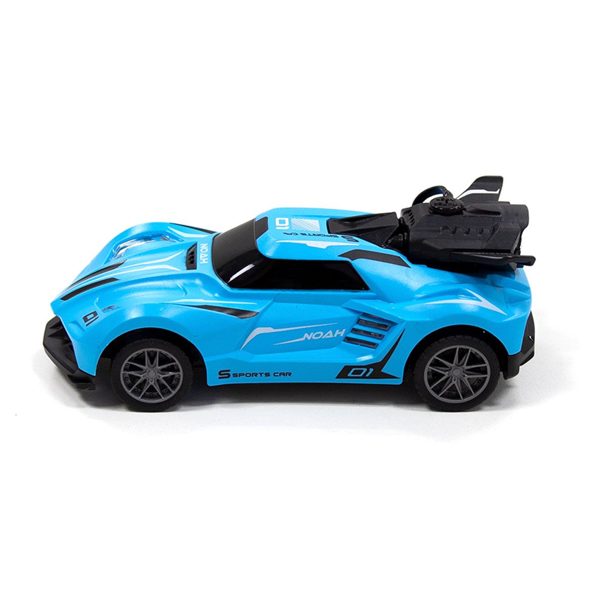 Автомобиль Spray Car на р/у – Sport (голубой, 1:24, свет, выхлопной пар)