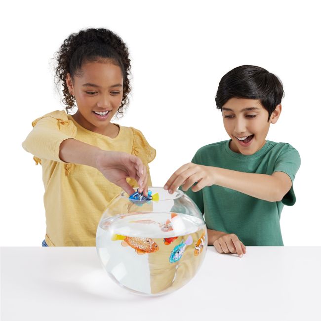 Інтерактивна іграшка ROBO ALIVE S3 – РОБОРИБКА (помаранчева)  фото 2