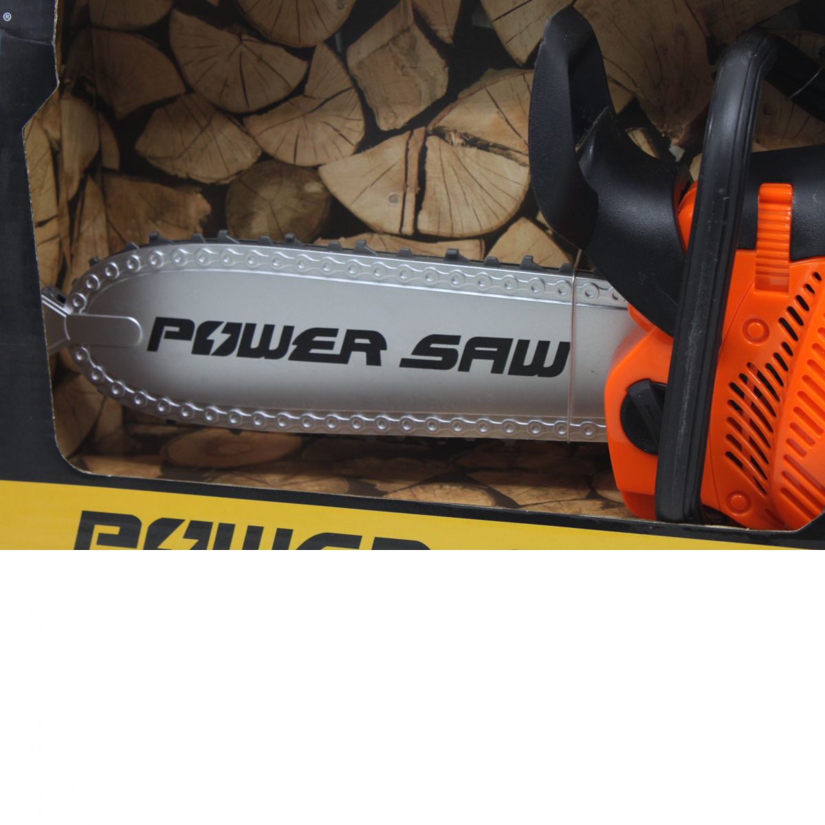 Бензопила на батарейках "Power Saw" (оранжевая)