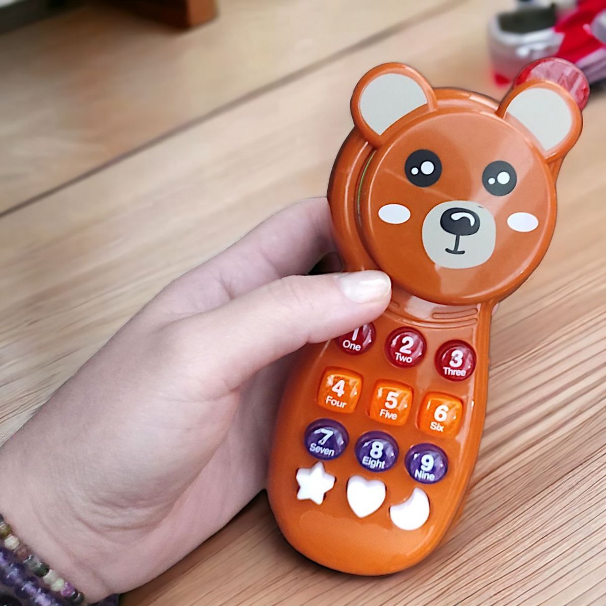 Музична іграшка "Ведмедик-телефон"