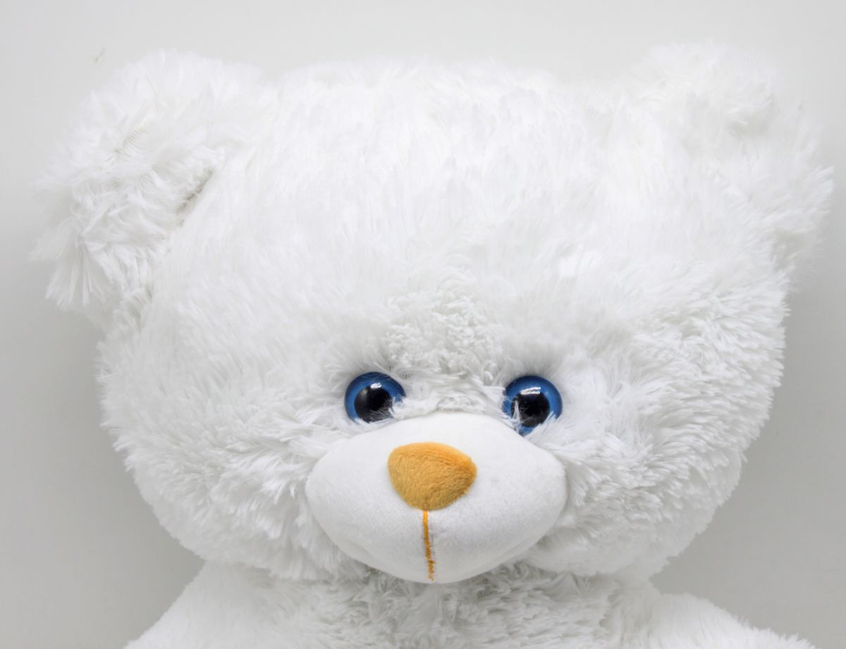 Мягкая игрушка "Медведь Лакомка", 55 см (белый)