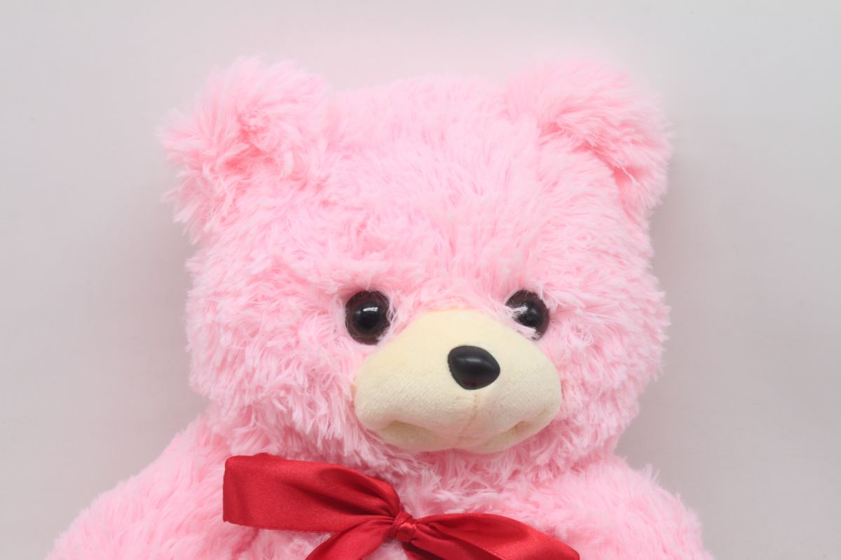Мʼяка іграшка "Ведмедик Бонік", рожевий