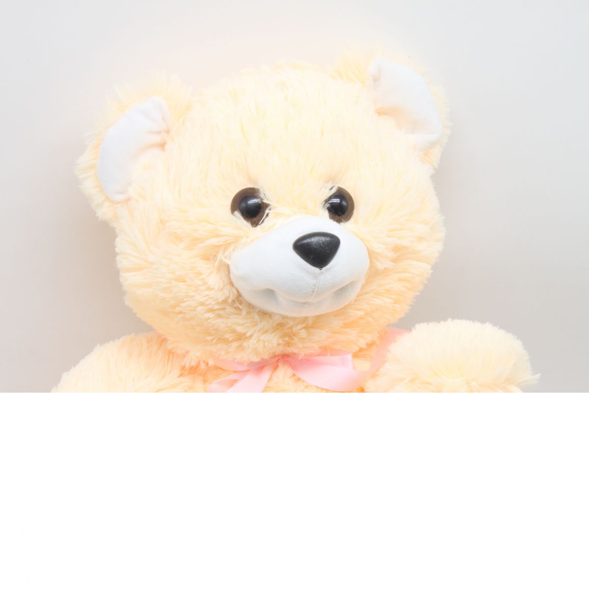 М'яка іграшка Ведмідь Потап висота - 40 см (за стандартом -65 см) бежевий
