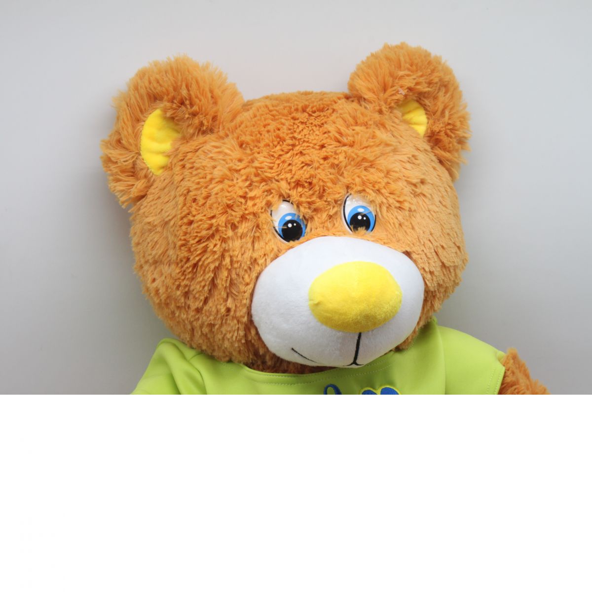 М'яка іграшка Ведмідь Барні висота 75 см (за стандартом 90 см) рудий