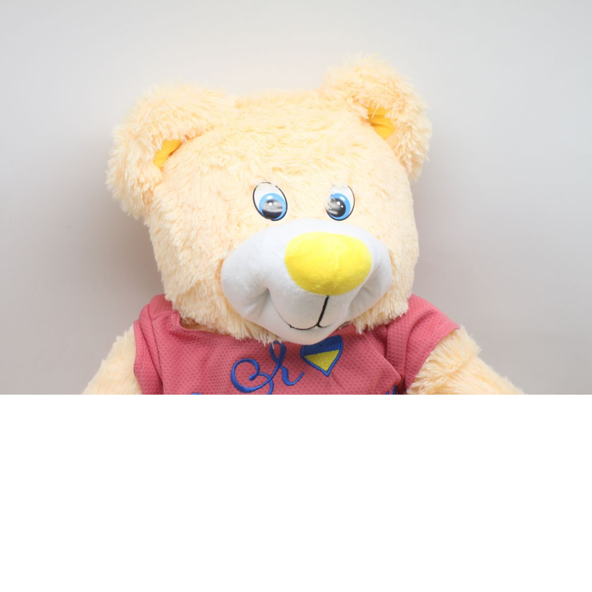 Плюшева іграшка "Ведмедик Барні", 50 см, бежевий