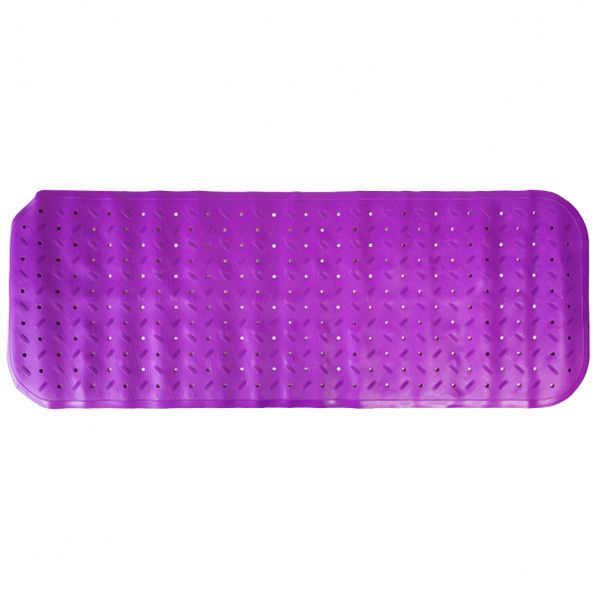 Коврик в ванную комнату, фиолетовый (99х35 см)