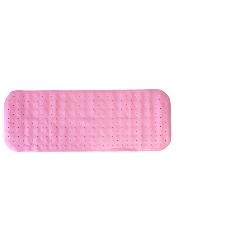 Килимок у ванну кімнату, рожевий (99х35 см)