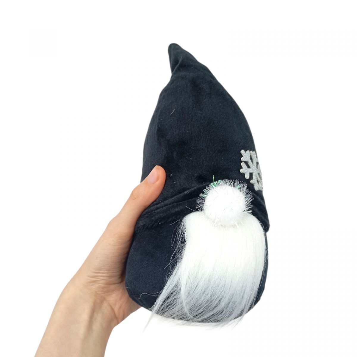 Мʼяка іграшка "Гномік" чорний  (27 см)  фото 2