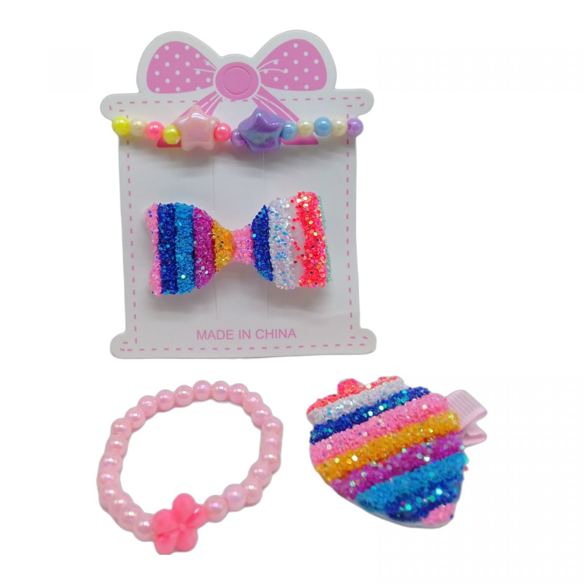 Набір аксесуарів (браслет + заколка)  фото 2