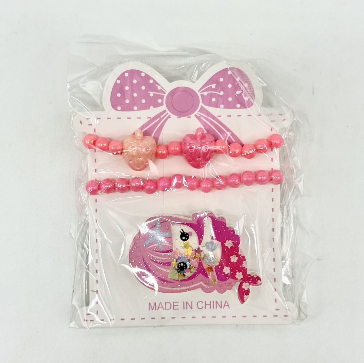 Набір аксесуарів - 3 штуки, браслети/заколка (МІКС ВИДІВ)  фото 2