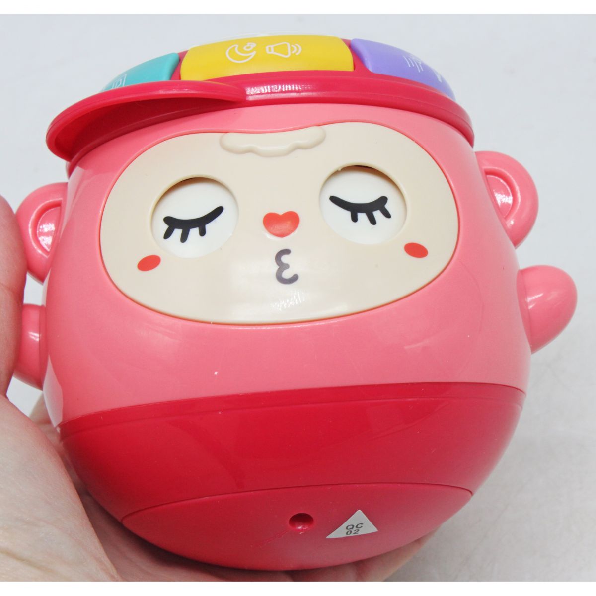 Музична іграшка з проектором "Мавпочка" (рожева)