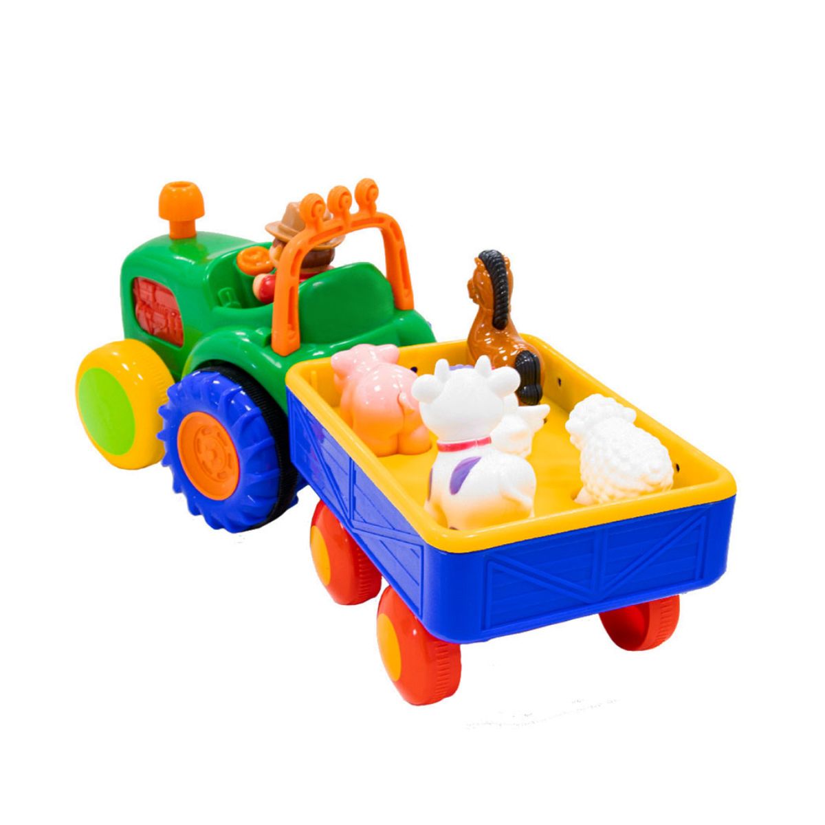 Игровой набор – Трактор с трейлером (укр)