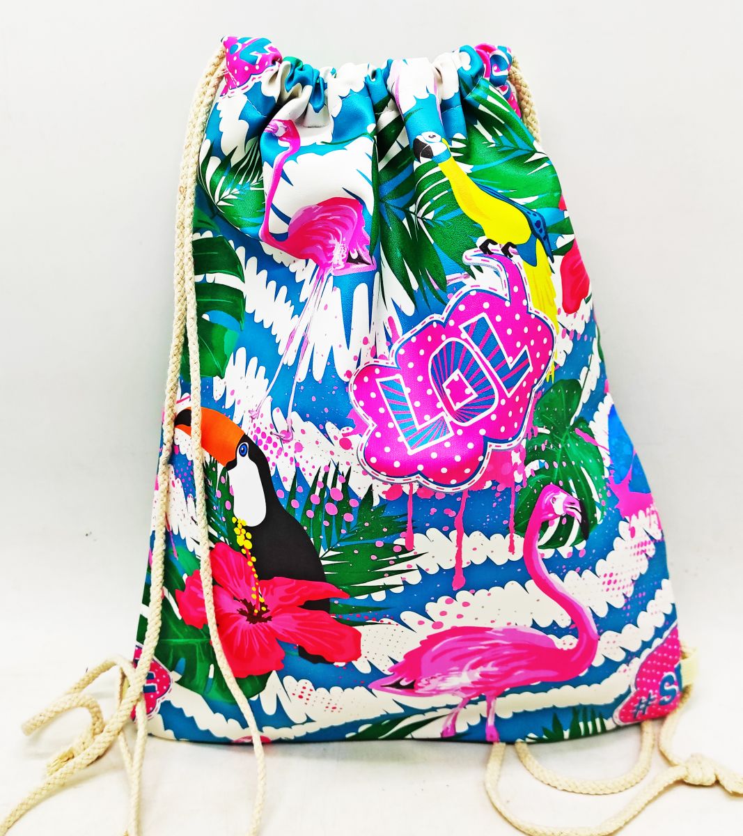 Рюкзак-мешок "Фламинго" (33 х 40 см)