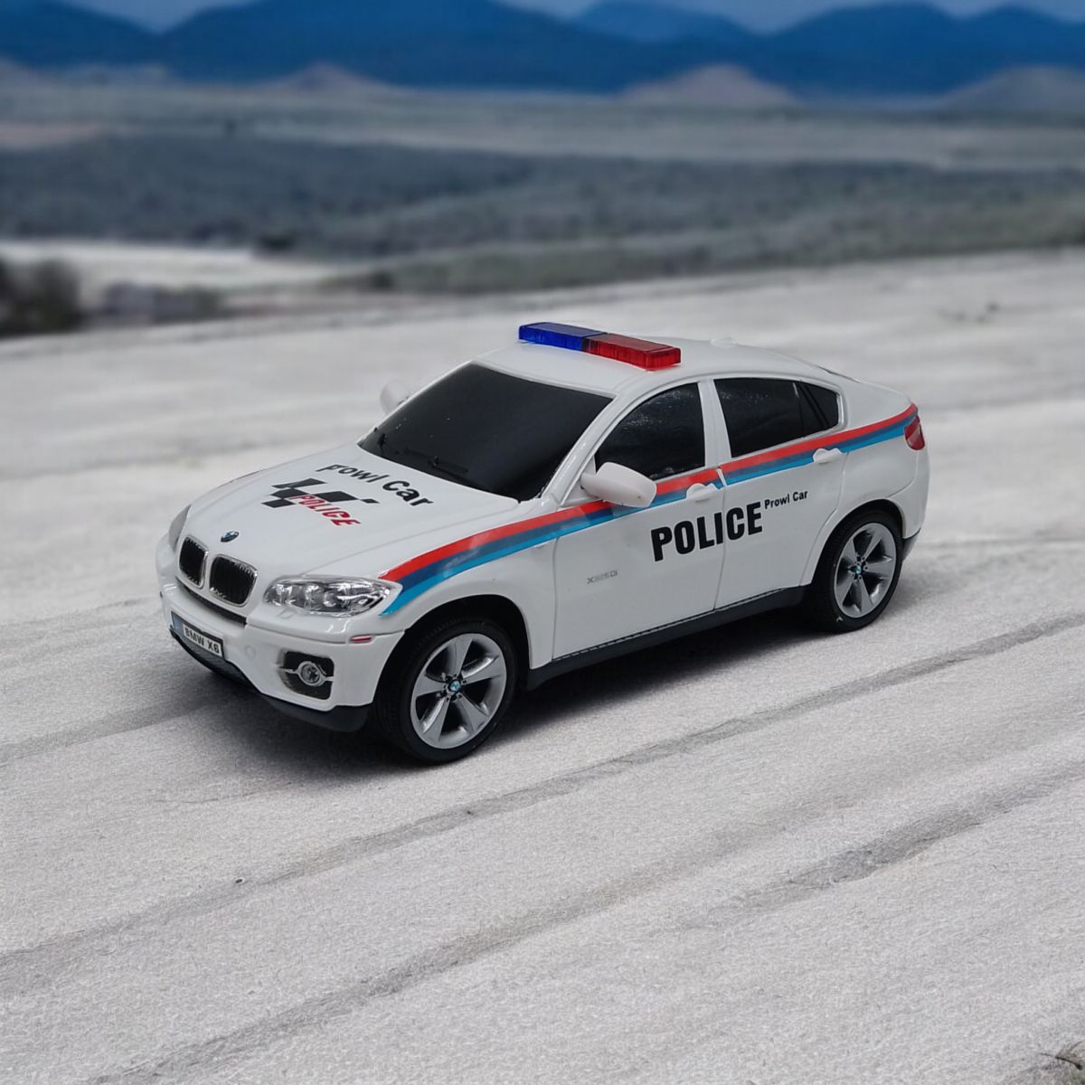 Машинка на радіокеруванні "BMW X6 Поліція"