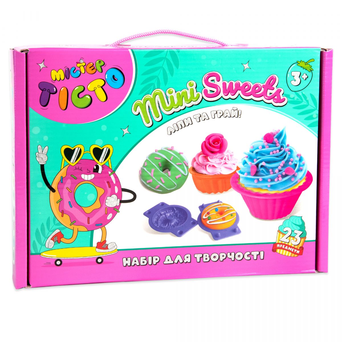 Набір для творчості "Містер тісто: Mini Sweets" (укр)