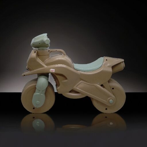 Іграшка дитяча каталка-толокар "Мотобайк" еко серія, музичний