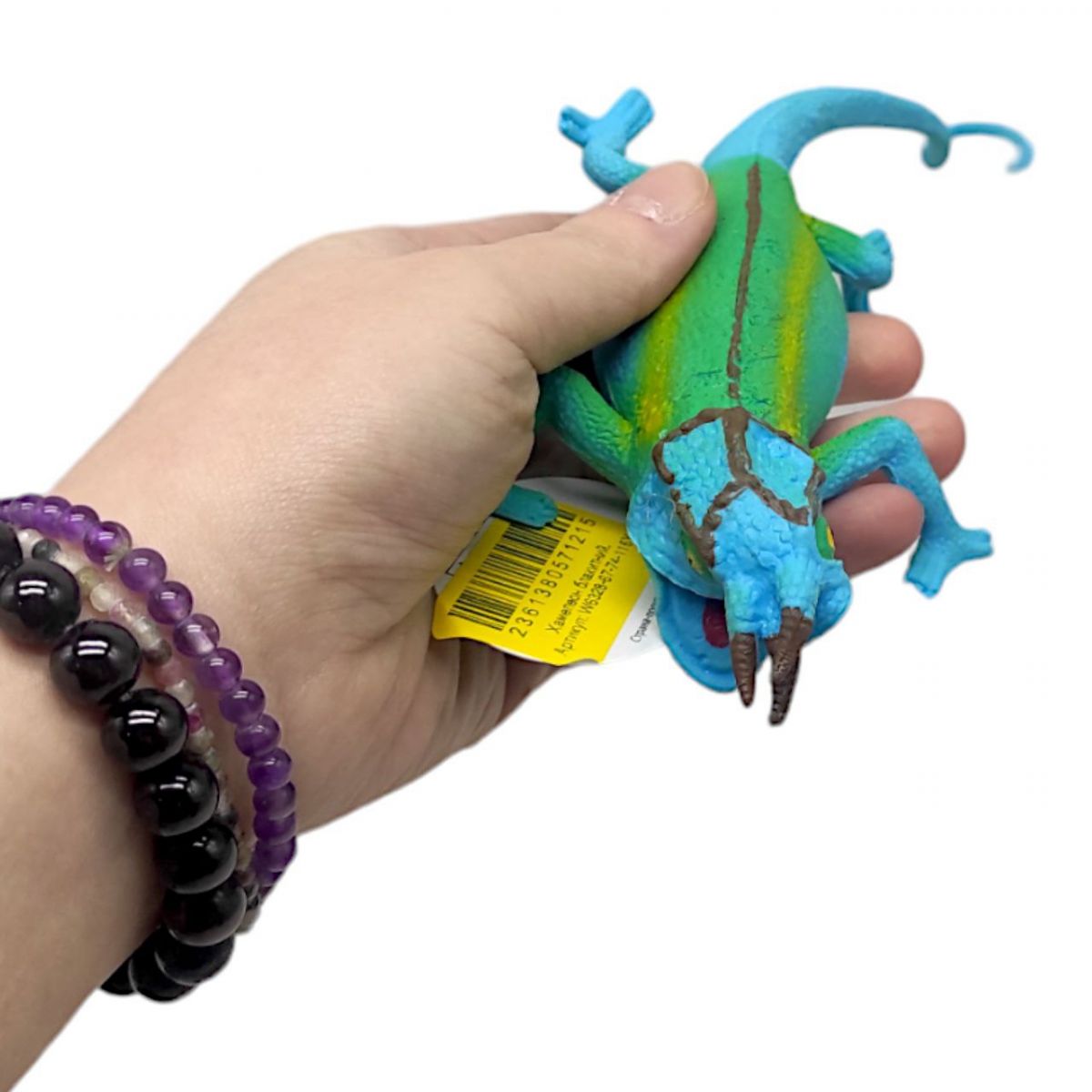 Іграшка-антистрес "Ящірка" (блакитний)