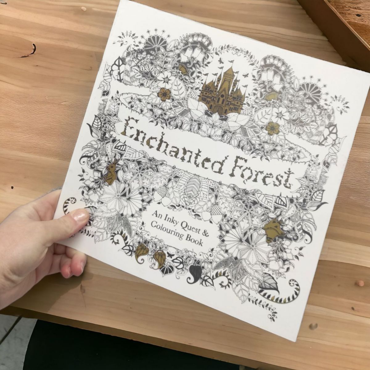Розмальовка-антистрес "Enchanted Forest"