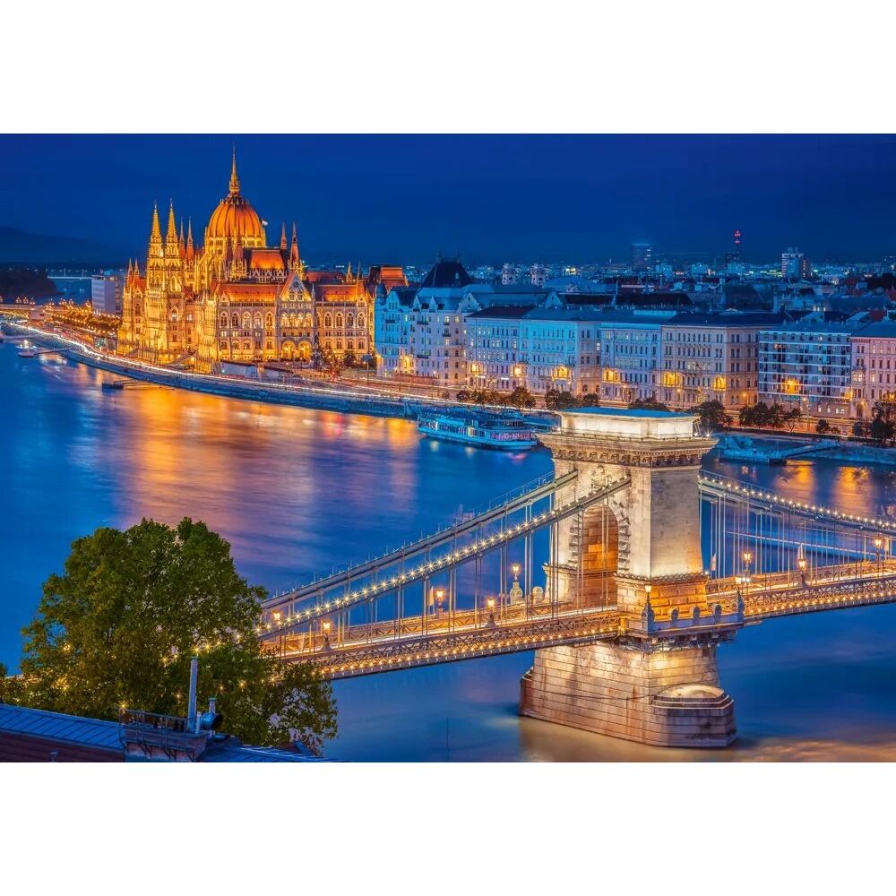 Пазл "Нічний Будапешт" (500 елементів)