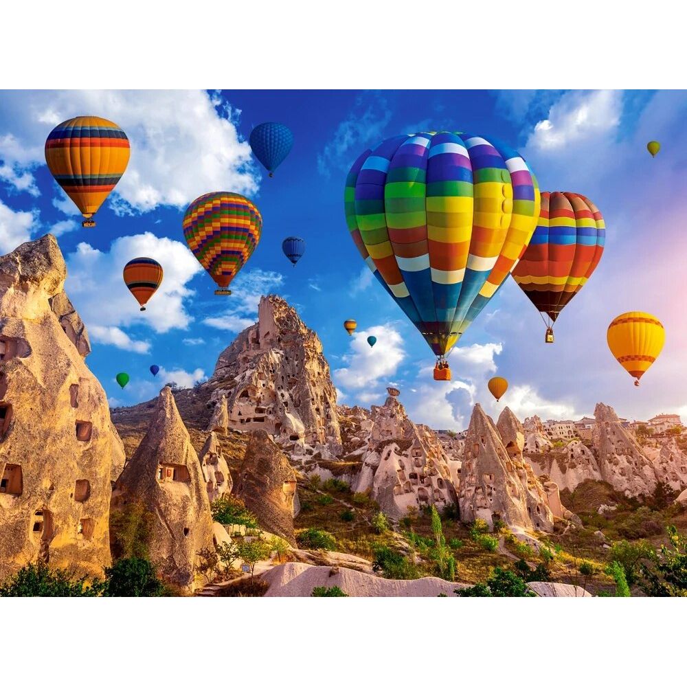 Пазл "Разноцветные воздушные шары, Каппадокия" (2000 элем)