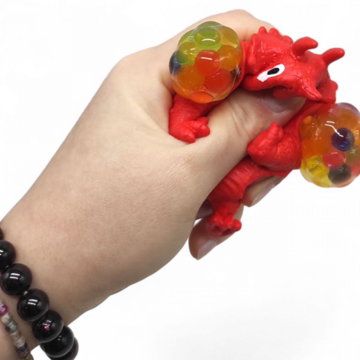 Іграшка-антистрес "Динозаврик" (червоний)