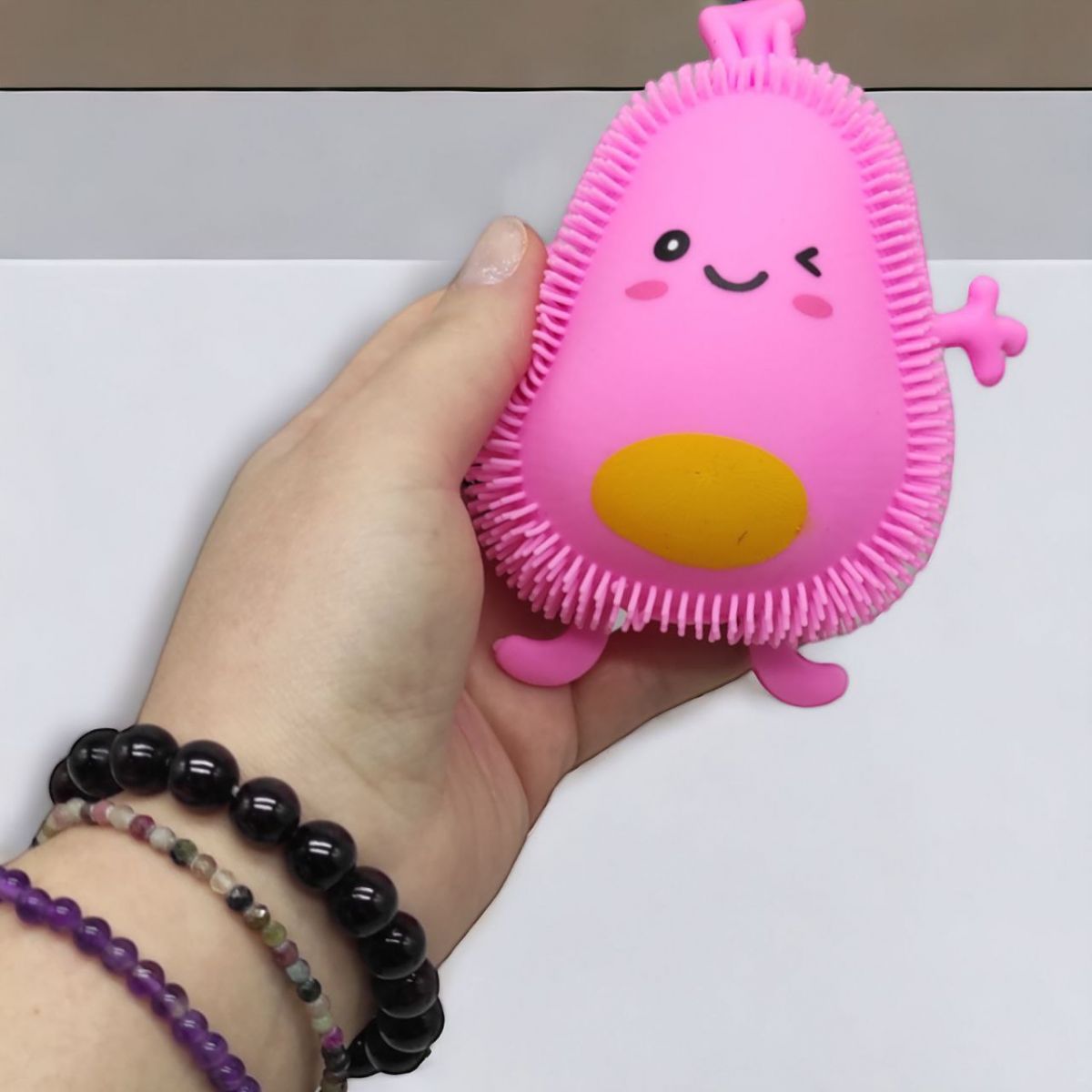 Іграшка-антистрес "Авокадо" (рожевий)