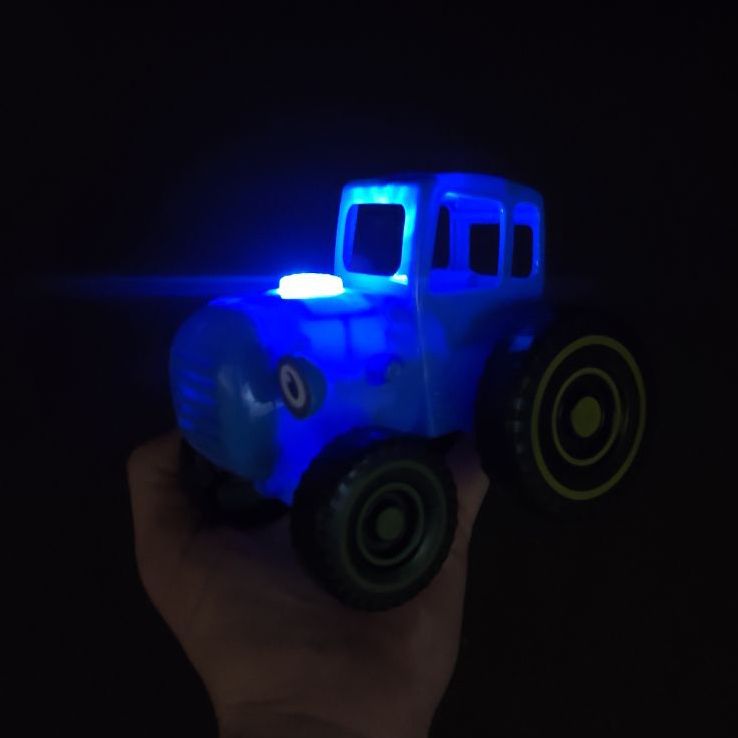 Музична машинка "Синій трактор", звук, світло (укр)