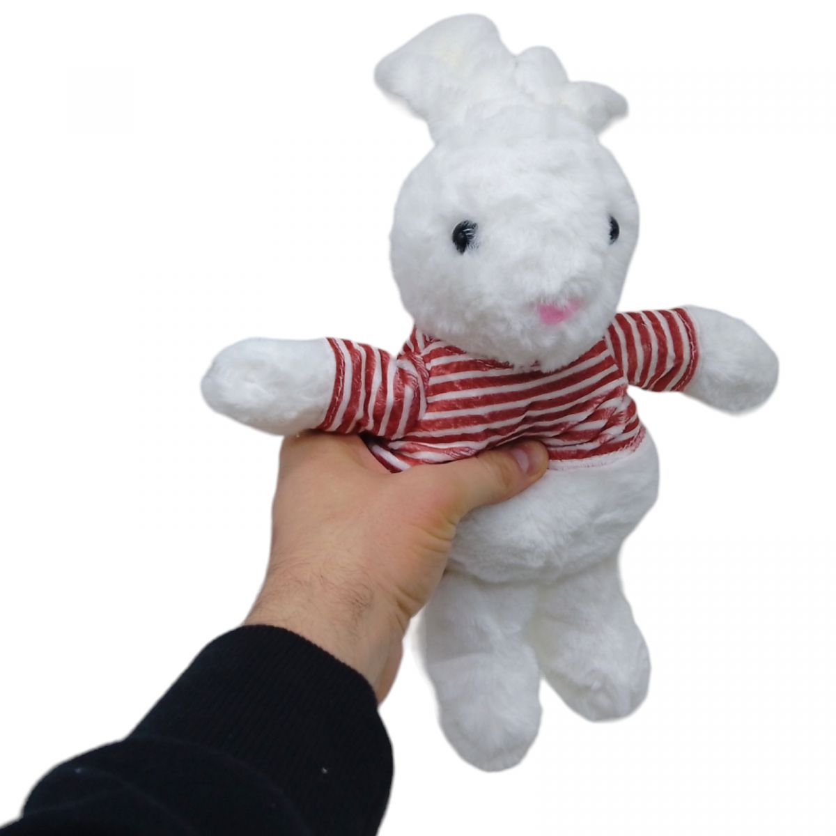 Мʼяка іграшка "Зайчик Лі", 30 см (білий)