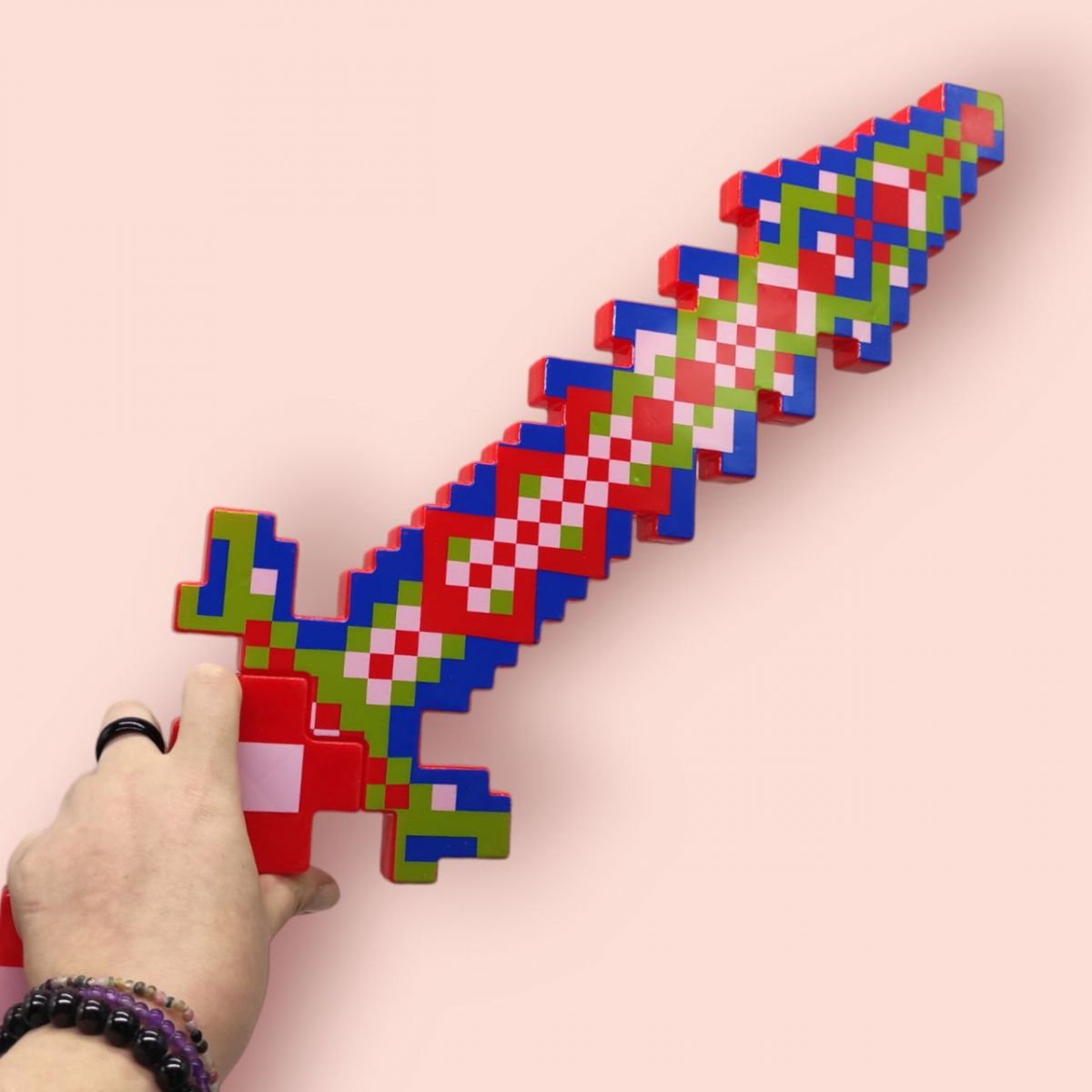 Меч пластиковий "Minecraft", 62 см, червоний