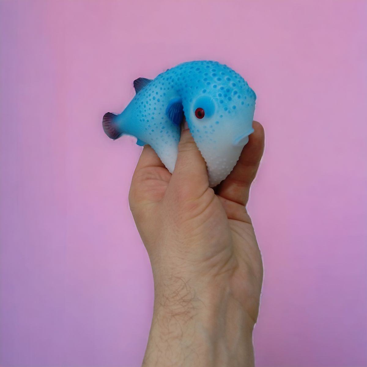 Іграшка антистрес "Рибка фугу", піна, мікс кольорів