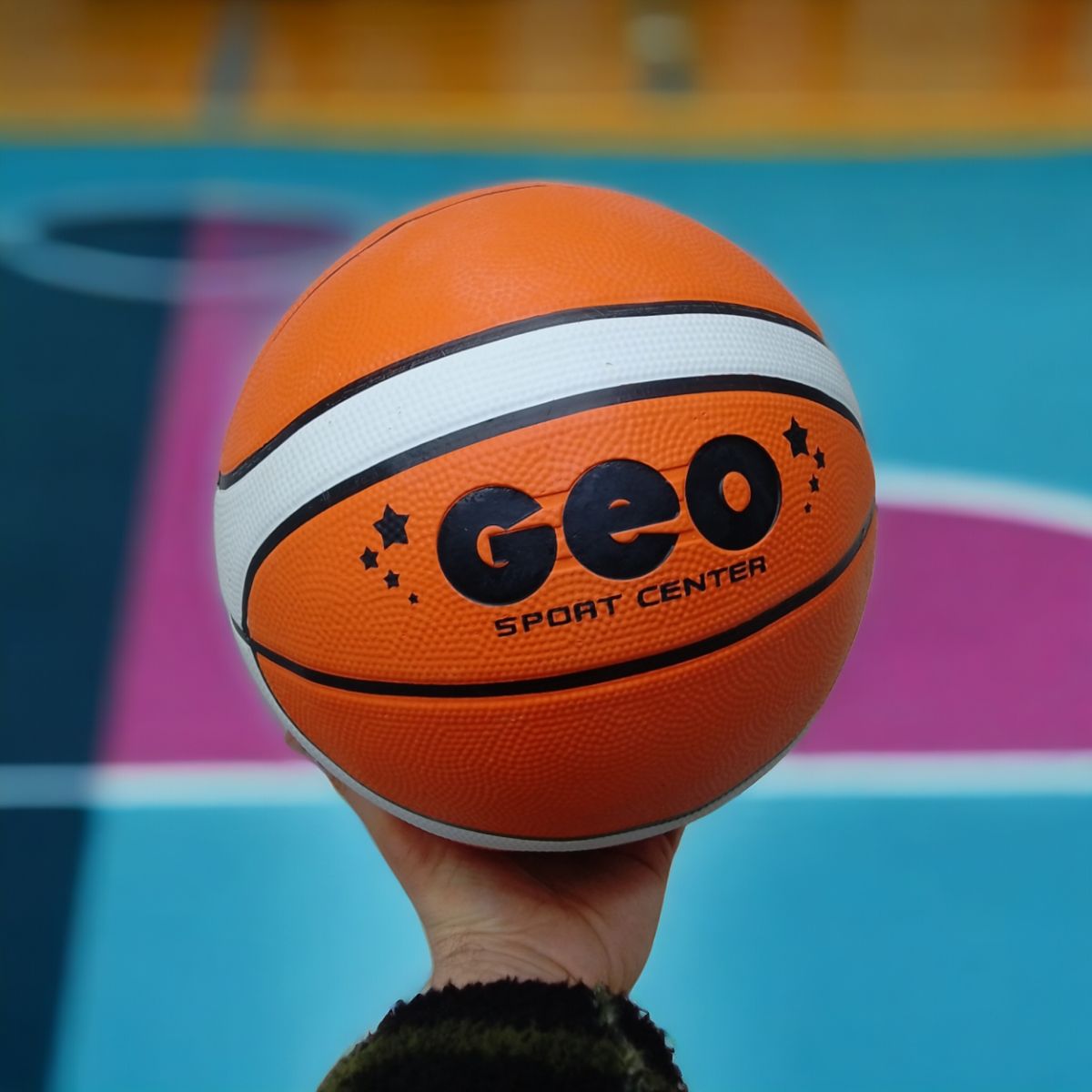 Мяч баскетбольный размер №7, зеленый
