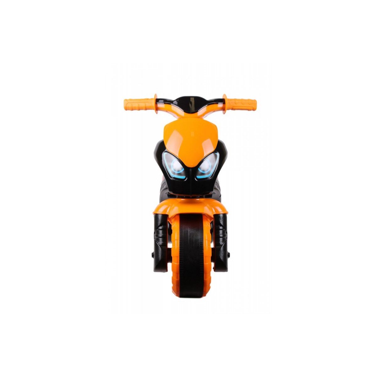 Каталка "Мотоцикл ТехноК" чорно-помаранчевий