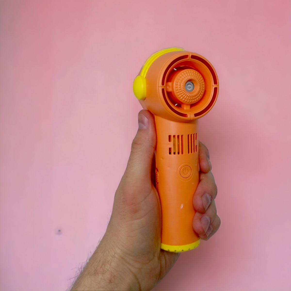 Портативний вентилятор-зволожувач (помаранчевий)