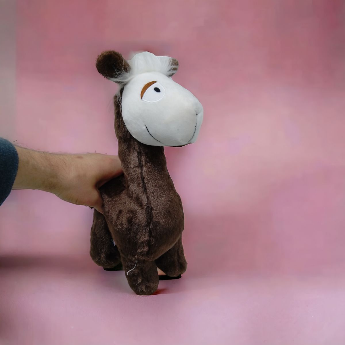 Мягкая игрушка "Веселая альпака" (35 см)
