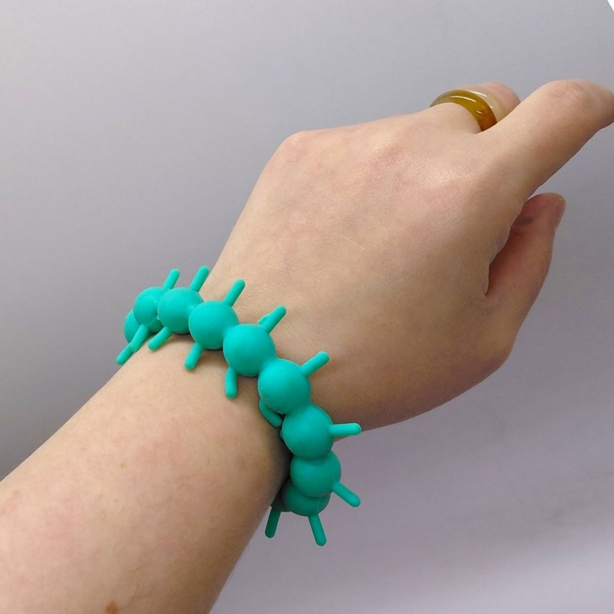 Игрушка-антистресс "Гусень" (микс видов)  фото 2