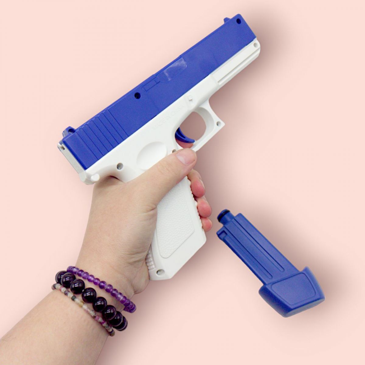 Водный пистолет "Water gun", 22 см, синий