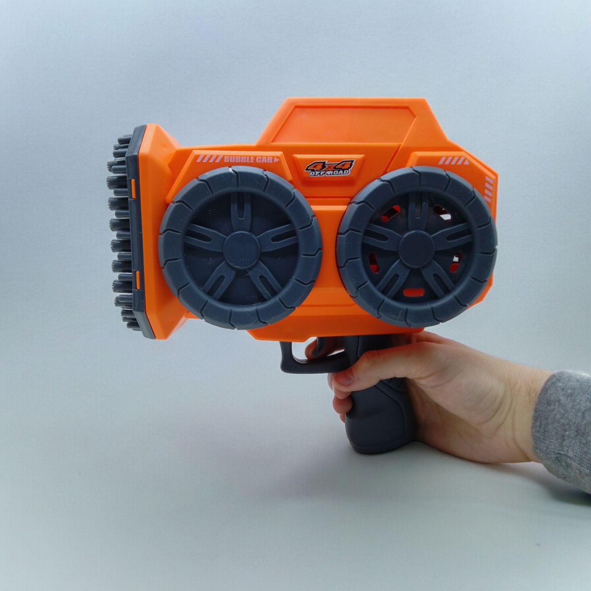 Пулемет с мыльными пузырями "Машина" (оранжевый)