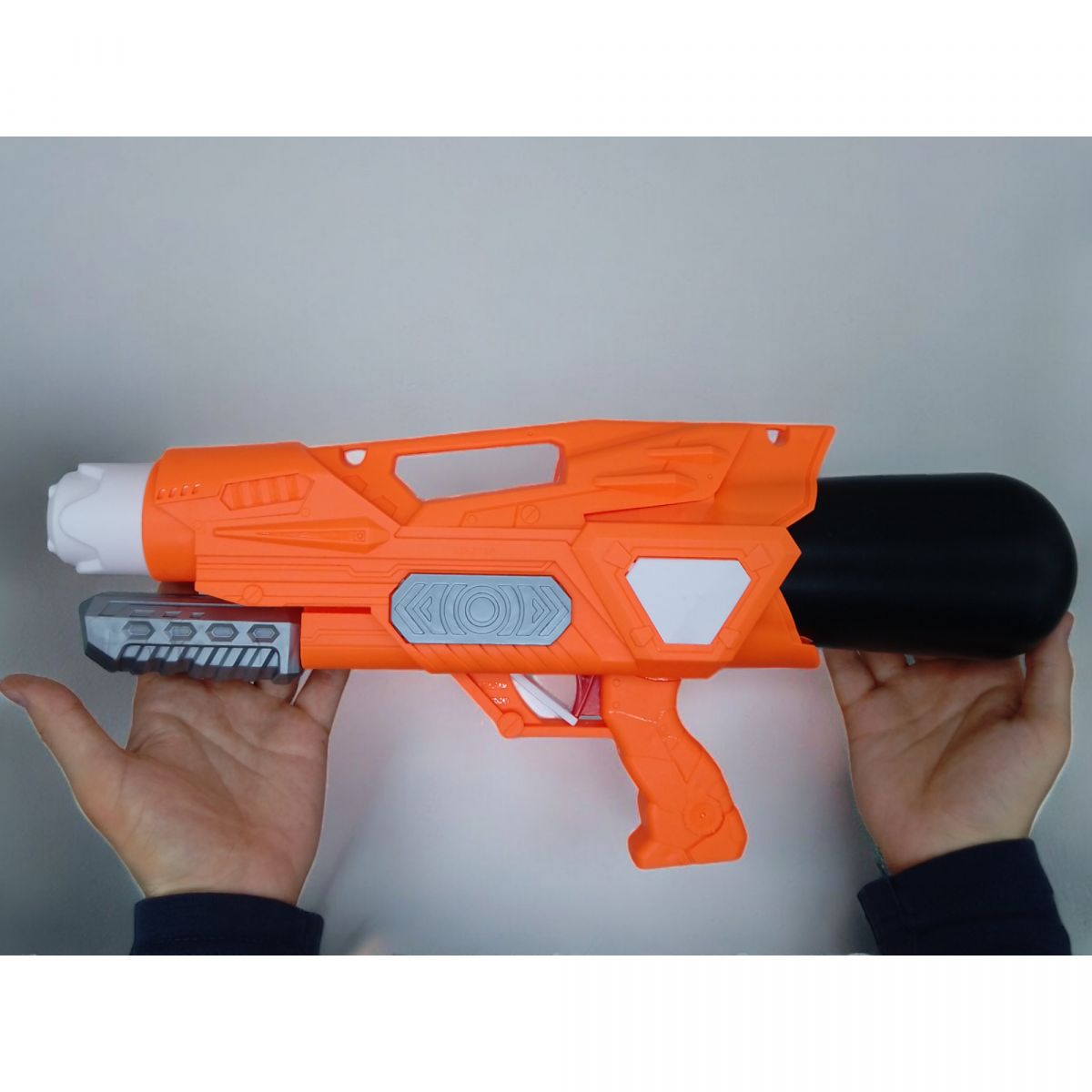 Водний пістолет з накачуванням, 46 см (помаранчевий)