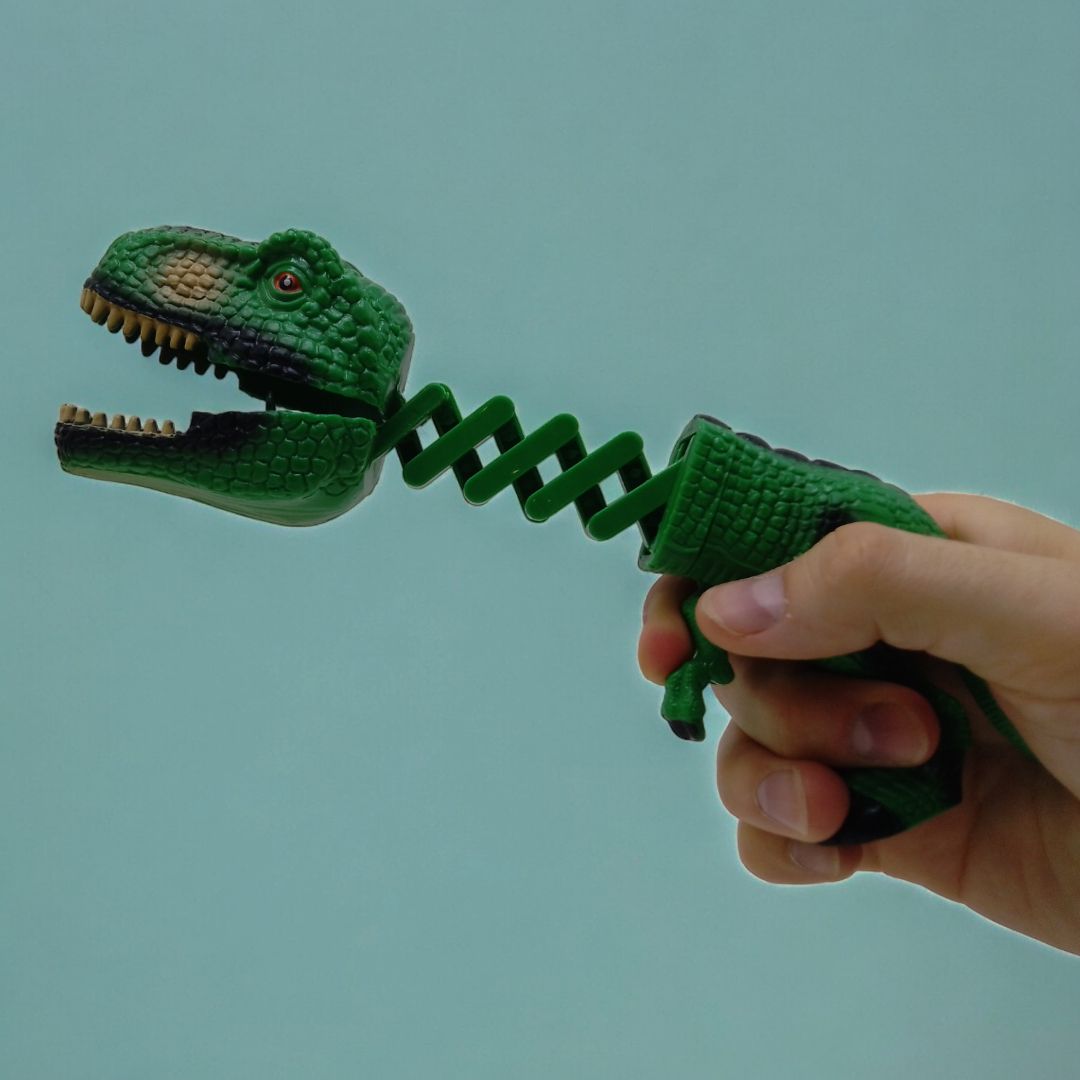 Игрушка-кусачка "Динозавр Тиранозавр" (зеленый)