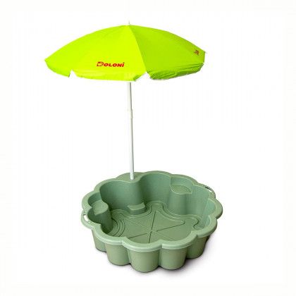 Doloni Пісочниця - басейн "Квітка" з парасолькою арт.  01235/03eco