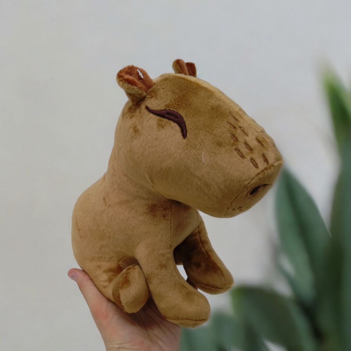 Мягкая игрушка "Капибара" (23 см. ), коричневая